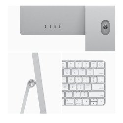 Apple IMac All in One M1 24" Retina 16GB Ram 256GB SSD, Ασημί / 2021 Apple IMac All in One M1 24" Retina 16GB Ram 256GB SSD, Ασημί / 2021