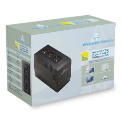 POWERTECH Σταθεροποιητής Ρεύματος PT-AVR-1500, 1500VA, 3x Έξοδοι Πρίζας POWERTECH Σταθεροποιητής Ρεύματος PT-AVR-1500, 1500VA, 3x Έξοδοι Πρίζας