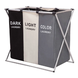 Καλάθι διαχωρισμού απλύτων CLN-0008 με 3 σάκους