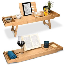 Navaris Ορθογώνιος Δίσκος Κρεβατιού από Bamboo