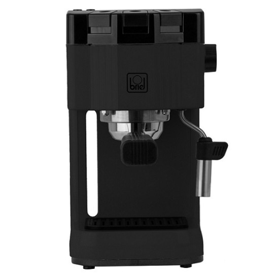 BRIEL μηχανή espresso B15 - 20 bar - Μαύρη