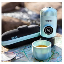Wacaco Nanopresso - Φορητή Μηχανή Χειρός Espresso με θήκη - Μπλε Wacaco Nanopresso - Φορητή Μηχανή Χειρός Espresso με θήκη - Μπλε