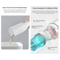 DEERMA φορητή ηλεκτρική σκούπα VC01 Max DEERMA φορητή ηλεκτρική σκούπα VC01 Max