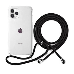 Διάφανη θήκη σιλικόνης για Apple iPhone 14 Pro Max 6,7'' με Λουρί Διάφανη θήκη σιλικόνης για Apple iPhone 14 Pro Max 6,7'' με Λουρί