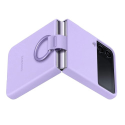 Official Samsung θήκη σιλικόνης Ring Cover Samsung Galaxy Z Flip4 - Λιλά Official Samsung θήκη σιλικόνης Ring Cover Samsung Galaxy Z Flip4 - Λιλά