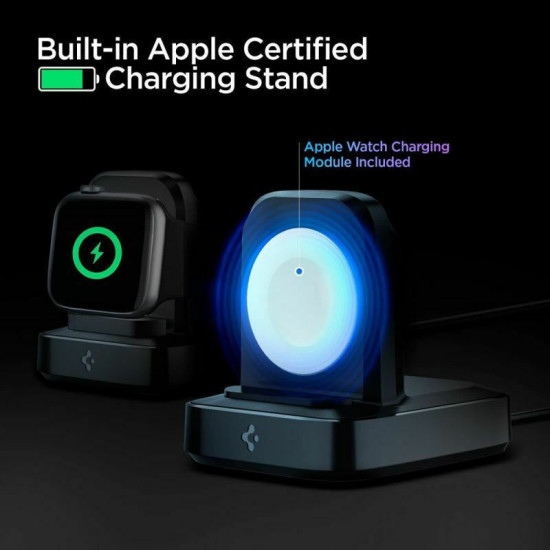 Spigen Powerarc Wireless Charger για Apple Watch - Μαύρο