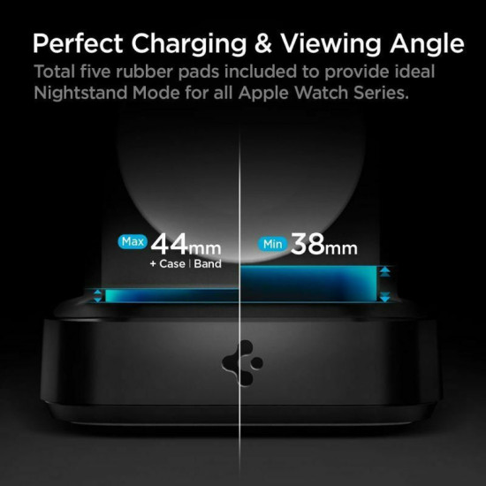 Spigen Powerarc Wireless Charger για Apple Watch - Μαύρο