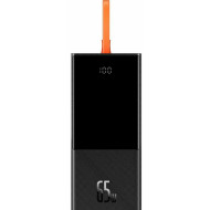 Baseus Elf Digital Display Power Bank 20.000mAh - 65W - Black Baseus Elf Digital Display Power Bank 20.000mAh - 65W - Black