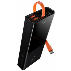 Baseus Elf Digital Display Power Bank 20.000mAh - 65W - Black Baseus Elf Digital Display Power Bank 20.000mAh - 65W - Black