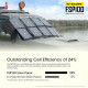 Αναδιπλούμενος Φορητός Ηλιακός Φορτιστής / Πάνελ 100W