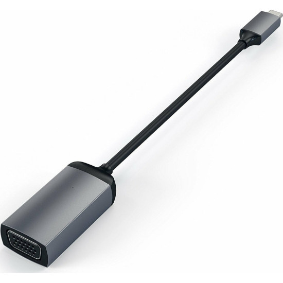Satechi Μετατροπέας USB-C male σε VGA female Γκρι