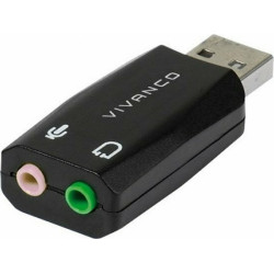 Vivanco IT-USBAUD Εξωτερική USB Κάρτα Ήχου 2.0 Vivanco IT-USBAUD Εξωτερική USB Κάρτα Ήχου 2.0