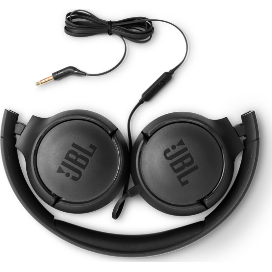 JBL Tune 500 Ενσύρματα On Ear Ακουστικά Μαύρα
