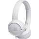 JBL Tune 500 Ενσύρματα On Ear Ακουστικά Λευκά