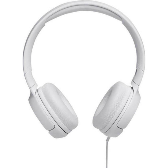 JBL Tune 500 Ενσύρματα On Ear Ακουστικά Λευκά