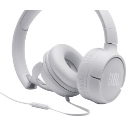 JBL Tune 500 Ενσύρματα On Ear Ακουστικά Λευκά JBL Tune 500 Ενσύρματα On Ear Ακουστικά Λευκά