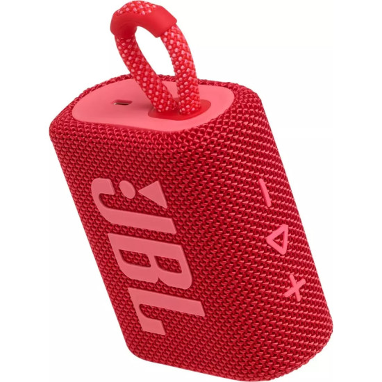 JBL Go 3 Αδιάβροχο Ηχείο Bluetooth 4.2W Κόκκινο