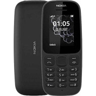 Nokia 105 2019 Dual SIM Κινητό με Κουμπιά Μαύρο