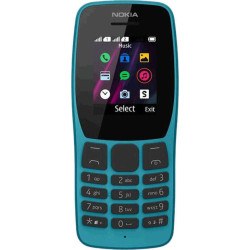 Nokia 110 2019 Dual SIM Κινητό με Κουμπιά Ελληνικό Μενού Μπλε