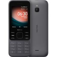 Nokia 6300 4G Dual SIM 4GB Κινητό με Κουμπιά Γκρι