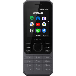 Nokia 6300 4G Dual SIM 4GB Κινητό με Κουμπιά Γκρι