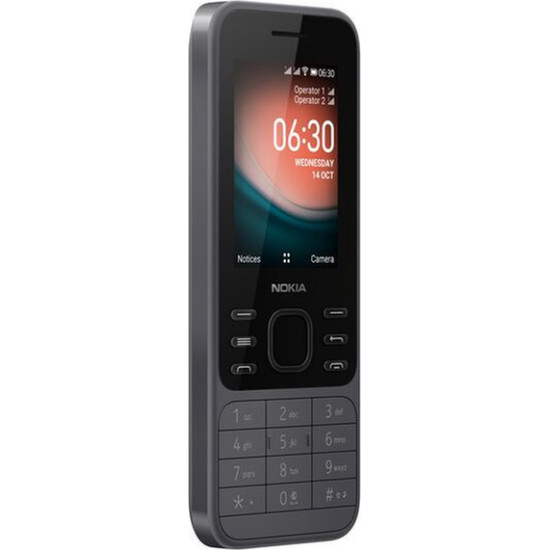 Nokia 6300 4G Dual SIM 4GB Κινητό με Κουμπιά Γκρι