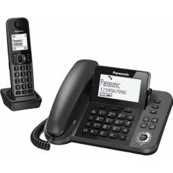 Panasonic KX-TGF310 Ασύρματο Τηλέφωνο Duo με Aνοιχτή Aκρόαση Μαύρο Panasonic KX-TGF310 Ασύρματο Τηλέφωνο Duo με Aνοιχτή Aκρόαση Μαύρο