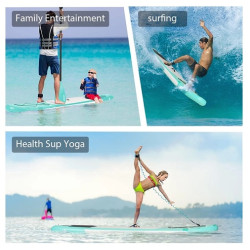 Φουσκωτή σανίδα SUP για ενήλικες - Πράσινη Φουσκωτή σανίδα SUP για ενήλικες - Πράσινη