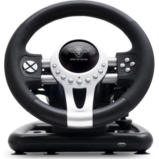 Spirit of Gamer R-Ace Wheel Pro 2 Τιμονιέρα με Μοχλό Ταχυτήτων