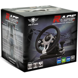 Spirit of Gamer R-Ace Wheel Pro 2 Τιμονιέρα με Μοχλό Ταχυτήτων Spirit of Gamer R-Ace Wheel Pro 2 Τιμονιέρα με Μοχλό Ταχυτήτων