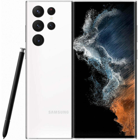 Samsung Galaxy S22 Ultra 5G Dual SIM 12GB/512GB Λευκό