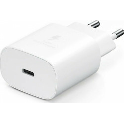 Samsung Φορτιστής Χωρίς Καλώδιο - USB-C 25W Power Delivery Λευκός Samsung Φορτιστής Χωρίς Καλώδιο - USB-C 25W Power Delivery Λευκός