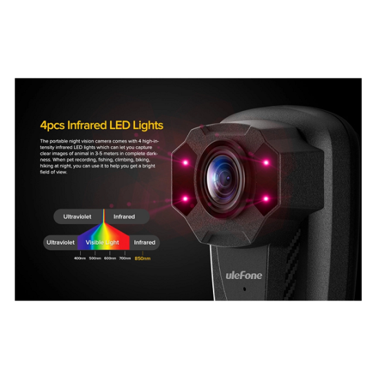ULEFONE κάμερα νυχτερινής όρασης ULN1-BK για smartphone