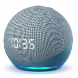 Amazon Echo Dot with Clock (4th Gen) Twilight Blue Smart Hub Συμβατό με Alexa Amazon Echo Dot with Clock (4th Gen) Twilight Blue Smart Hub Συμβατό με Alexa